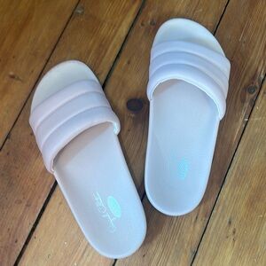 Dr Scholl’s Pisces Chill Women’s Leather Slides - Light Pink